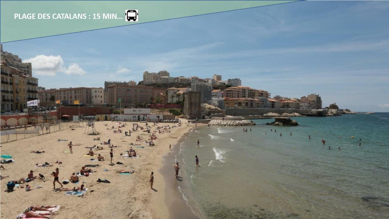 Superbe T2 Vieux Port Appartement Marseilles Buitenkant foto